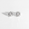 round brilliant cut lab grown diamond studs round brilliant cut lab grown diamond studs