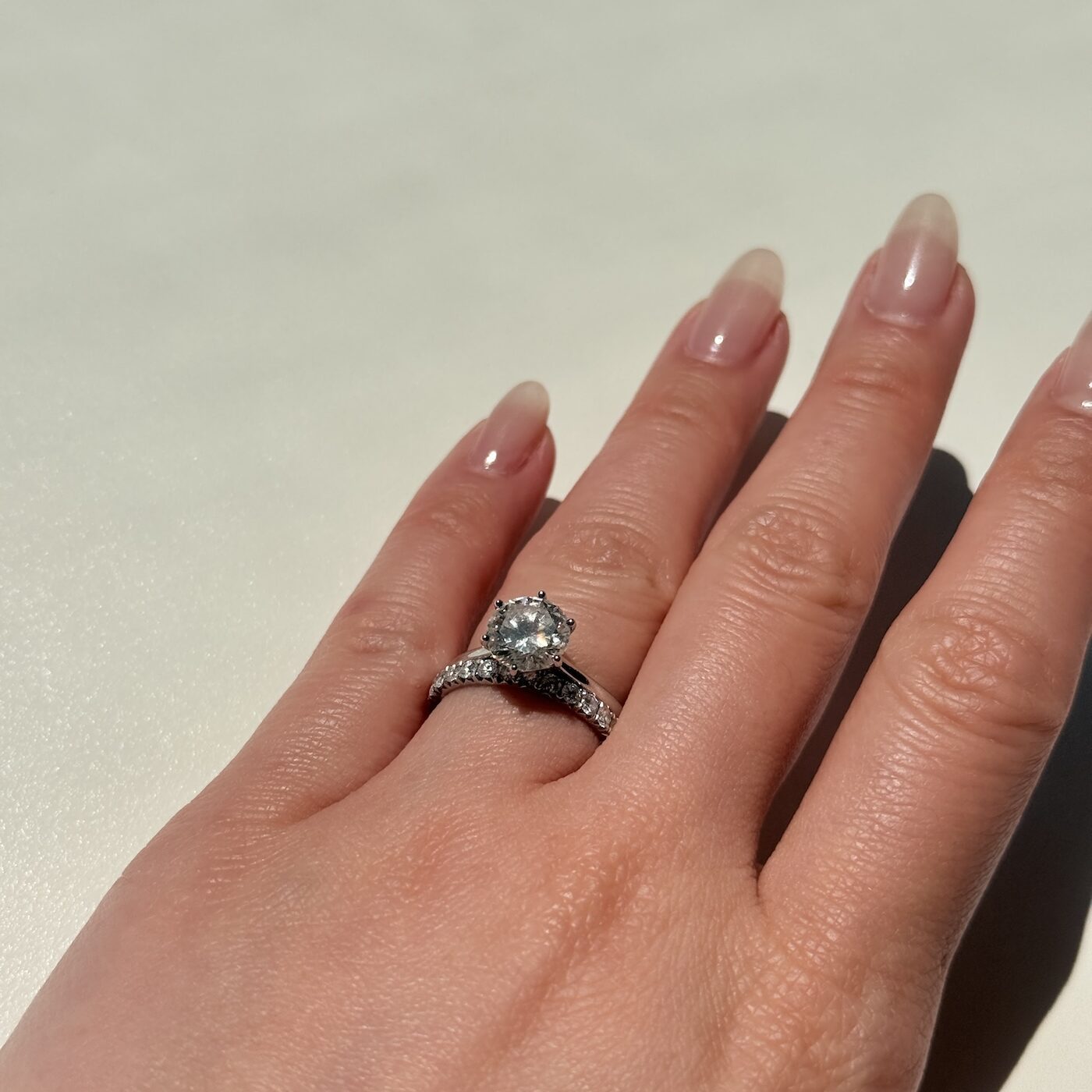 What Is a Cathedral Setting, and Who Is It Actually For? 1.5ct rb cathedral flush fit diamond band